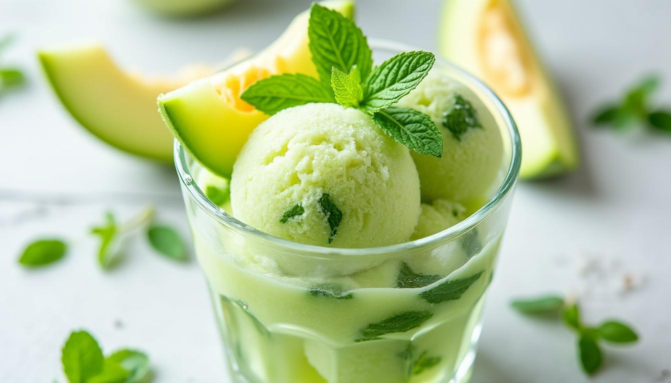 Bruschetta poivron-feta / Poêlée de courgettes et poulet au citron / Sorbet melon-menthe découvrez un menu estival savoureux : bruschetta poivron-feta en entrée, poêlée de courgettes et poulet au citron en plat, puis sorbet melon-menthe en dessert. fraîcheur et gourmandise au rendez-vous !