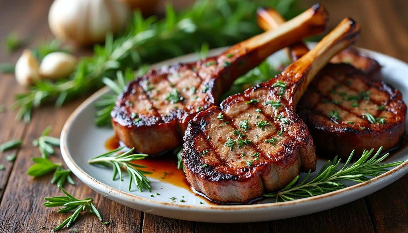 découvrez notre menu estival aux saveurs méditerranéennes : bruschetta tomates-basilic en entrée, côtes d’agneau grillées aux herbes en plat, et crème légère citron-basilic en dessert. frais, raffiné et gourmand.