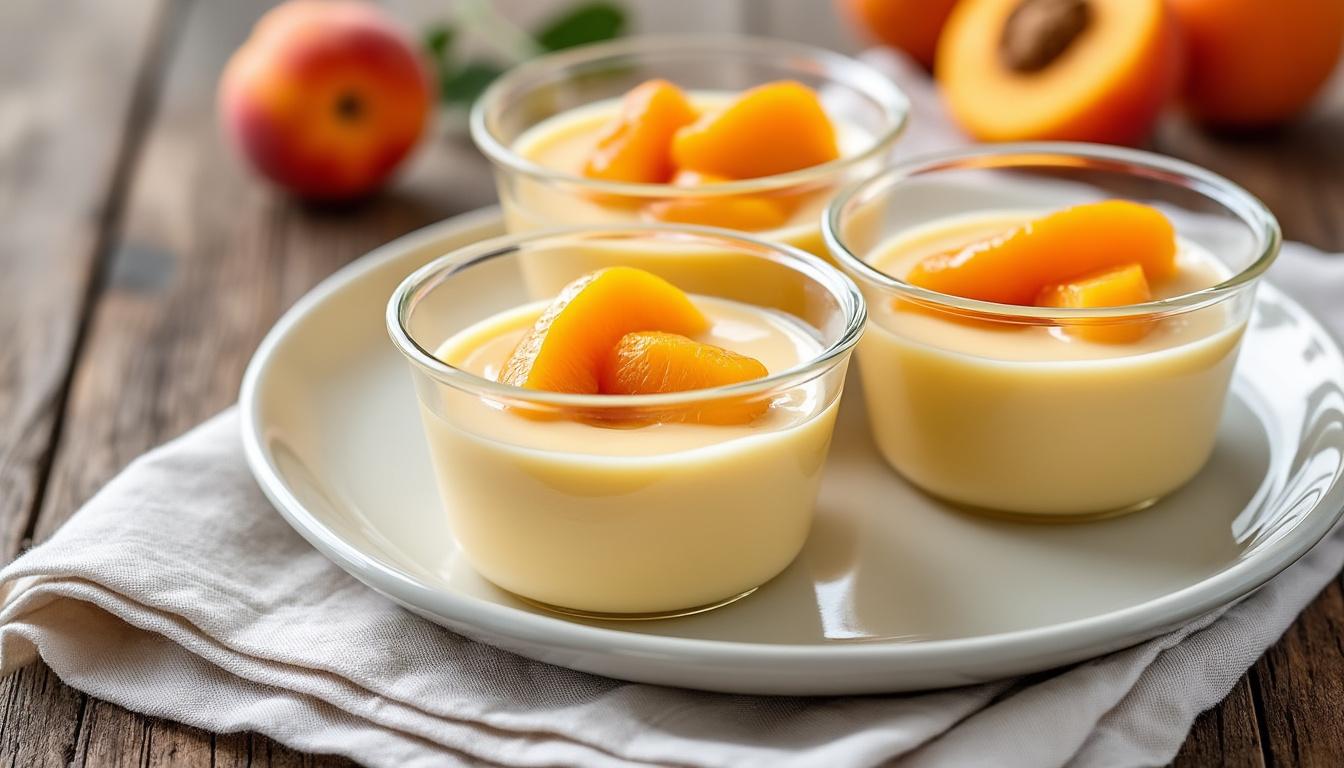 Caviar d’aubergine / Poulet rôti citron-thym et tomates rôties / Panna cotta à l’abricot découvrez un menu gourmand avec un caviar d’aubergine savoureux, un poulet rôti au citron et thym accompagné de tomates rôties, suivi d’une panna cotta à l’abricot délicieusement fruitée. parfait pour un repas raffiné et convivial !