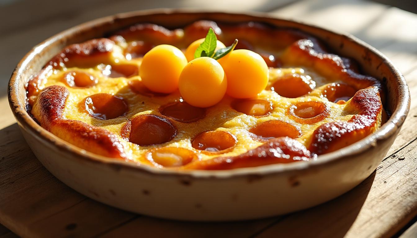 découvrez un menu estival savoureux : salade fraîche de pastèque, olives noires et menthe, tourte aux légumes grillés parfumée, et clafoutis gourmand aux mirabelles. idéal pour un repas léger et coloré !