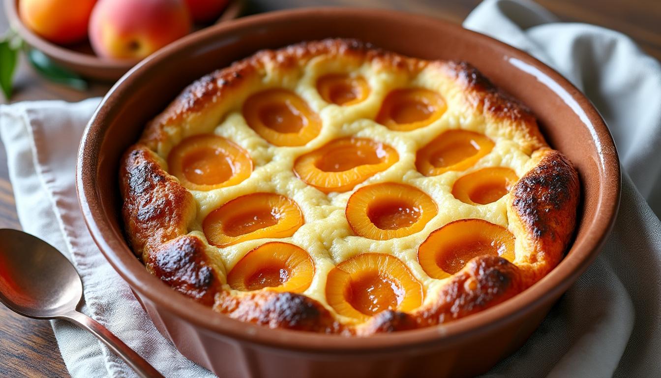 découvrez un menu estival savoureux : une salade de pois chiches, tomates et feta, une salade de quinoa aux légumes grillés et feta, et un clafoutis aux abricots gourmand pour finir sur une note sucrée.
