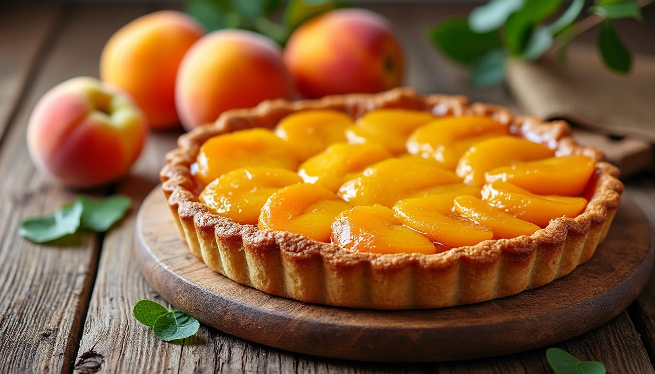 découvrez un menu estival raffiné avec une soupe froide de poivrons rôtis, un poisson en papillote parfumé au fenouil et au citron, suivi d'une tarte amandine aux abricots gourmande et légère.