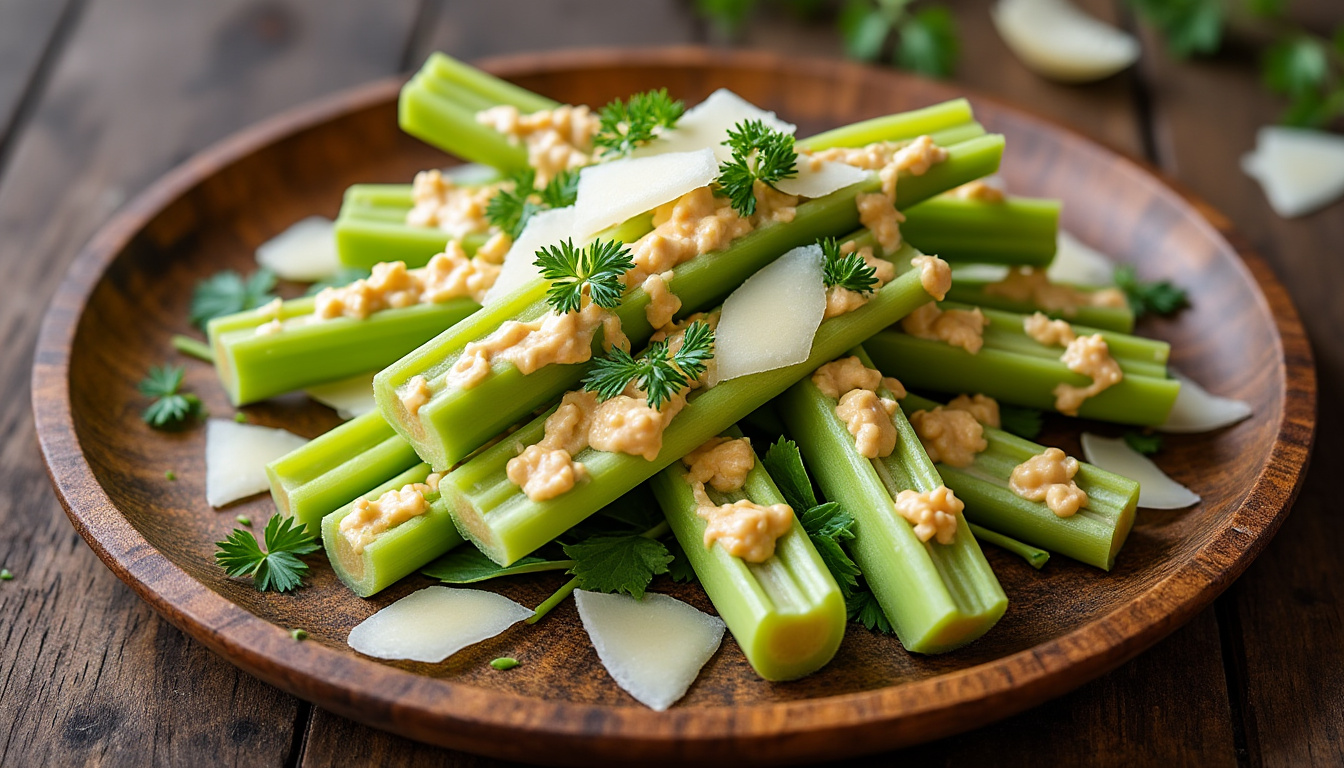savourez un menu raffiné : céleri rémoulade au parmesan, rôti de porc poêlé au thym accompagné d’épeautre, et une délicieuse tarte à la figue et aux amandes. un repas gourmand et équilibré, parfait pour toutes les occasions.
