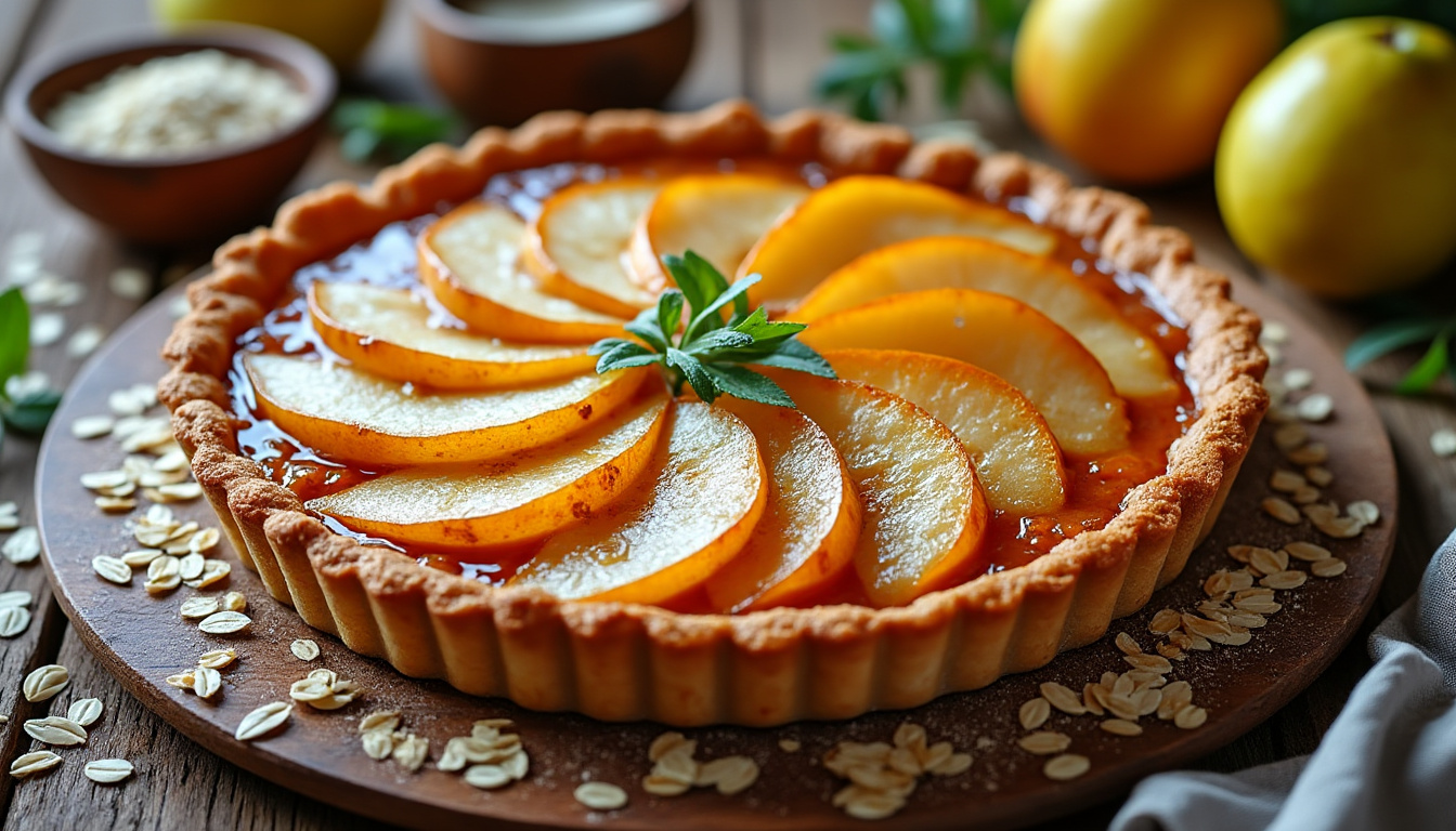 savourez un menu raffiné : crème de carotte relevée au gingembre et citron, canard braisé aux oignons caramélisés accompagné d’un gratin de potimarron, et en dessert, une délicate tarte aux poires.