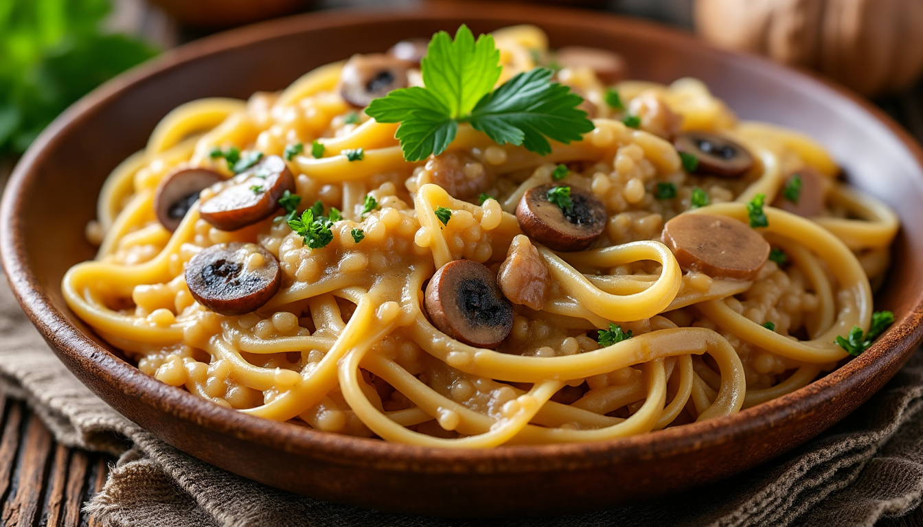 Tarte fine aux champignons à la noisette / Risotto braisé aux châtaignes, tagliatelles / Crème caramel à la menthe découvrez une expérience gourmande avec notre tarte fine aux champignons et noisettes, suivie d’un risotto braisé aux châtaignes accompagné de tagliatelles fraîches, et terminez sur une touche fraîcheur avec une crème caramel parfumée à la menthe.