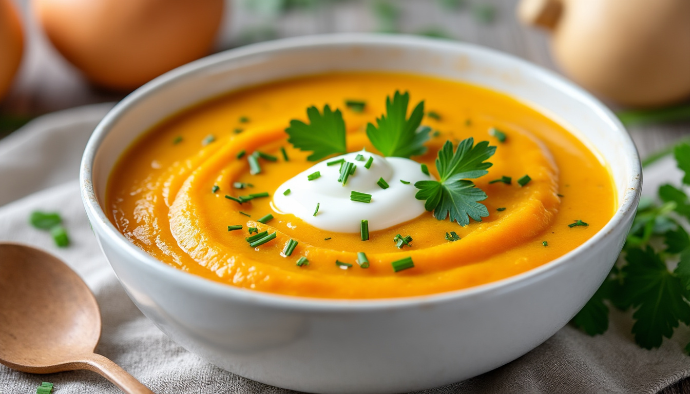 découvrez un menu gourmand : velouté de courge butternut onctueux au yaourt, bar braisé accompagné de châtaignes et purée de pomme de terre, suivi d’une crème brûlée croquante aux amandes. une expérience culinaire d’exception, entre douceur et raffinement.