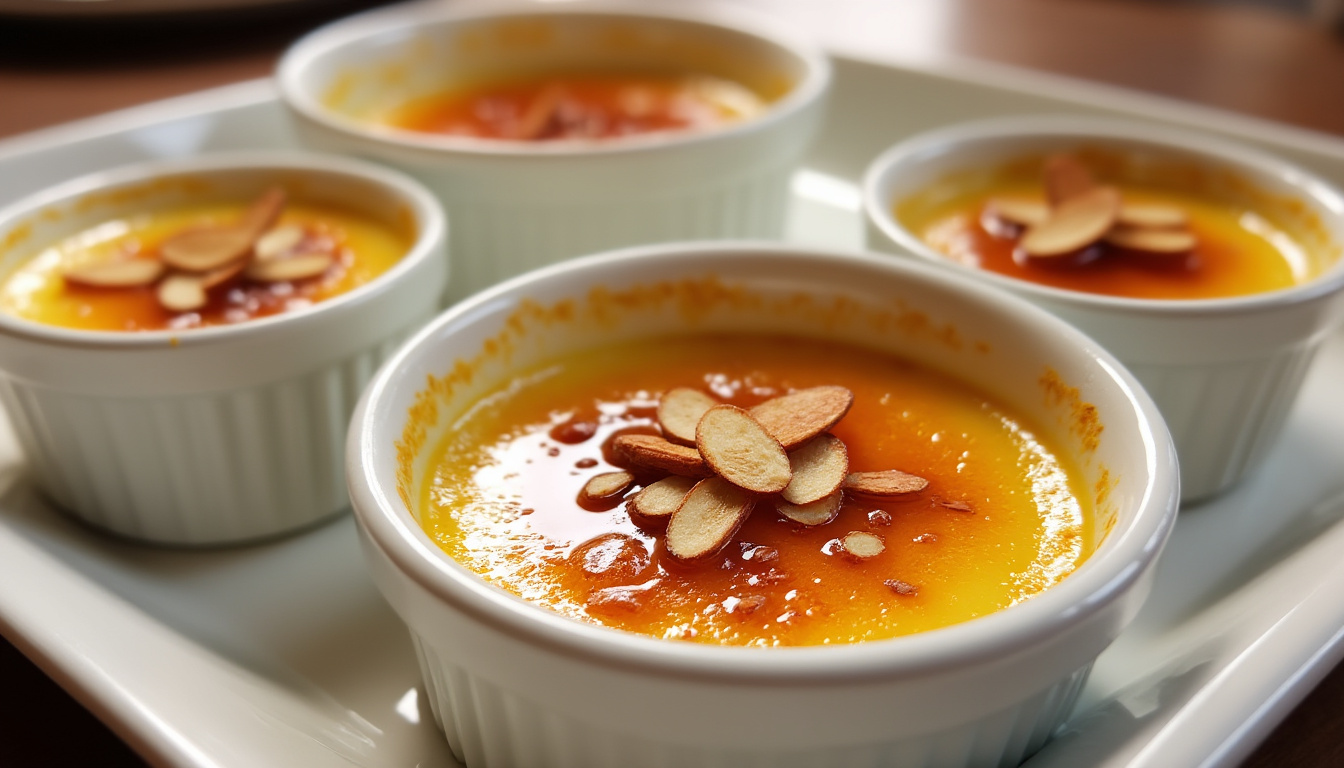 découvrez un menu raffiné composé d'un velouté de courge butternut au yaourt, suivi d'un bar braisé aux châtaignes et purée de pomme de terre, puis d'une crème brûlée aux amandes. une expérience gourmande et chaleureuse aux saveurs d'automne.