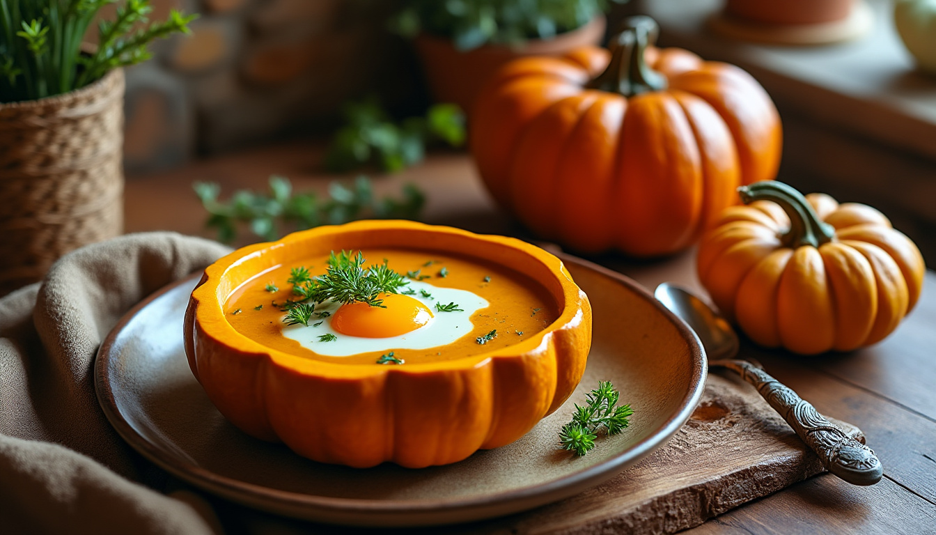 découvrez un menu savoureux composé d'un velouté de potimarron onctueux au yaourt, d'un bœuf braisé tendre aux champignons servi avec de l'épeautre, et de délicieuses poires pochées au vin pour une touche sucrée. un repas gourmand et réconfortant.