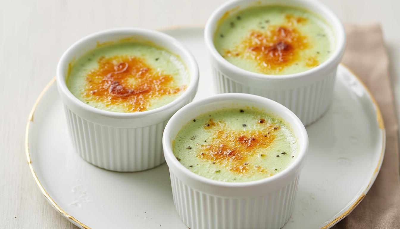 découvrez un menu raffiné : betteraves rôties au chèvre, civet de lapin rôti aux cèpes accompagné de riz, suivi d'une crème brûlée à la menthe pour une touche sucrée et fraîche.