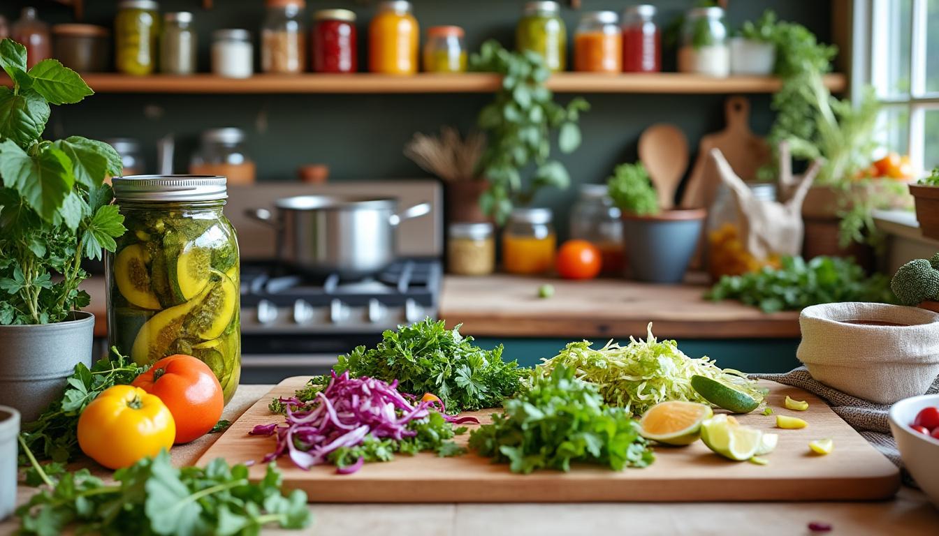 découvrez un menu gourmand : salade de poires, noix et roquette en entrée, lasagnes au four aux châtaignes avec polenta crémeuse en plat, et tarte aux poires à la menthe en dessert. un repas créatif et savoureux !
