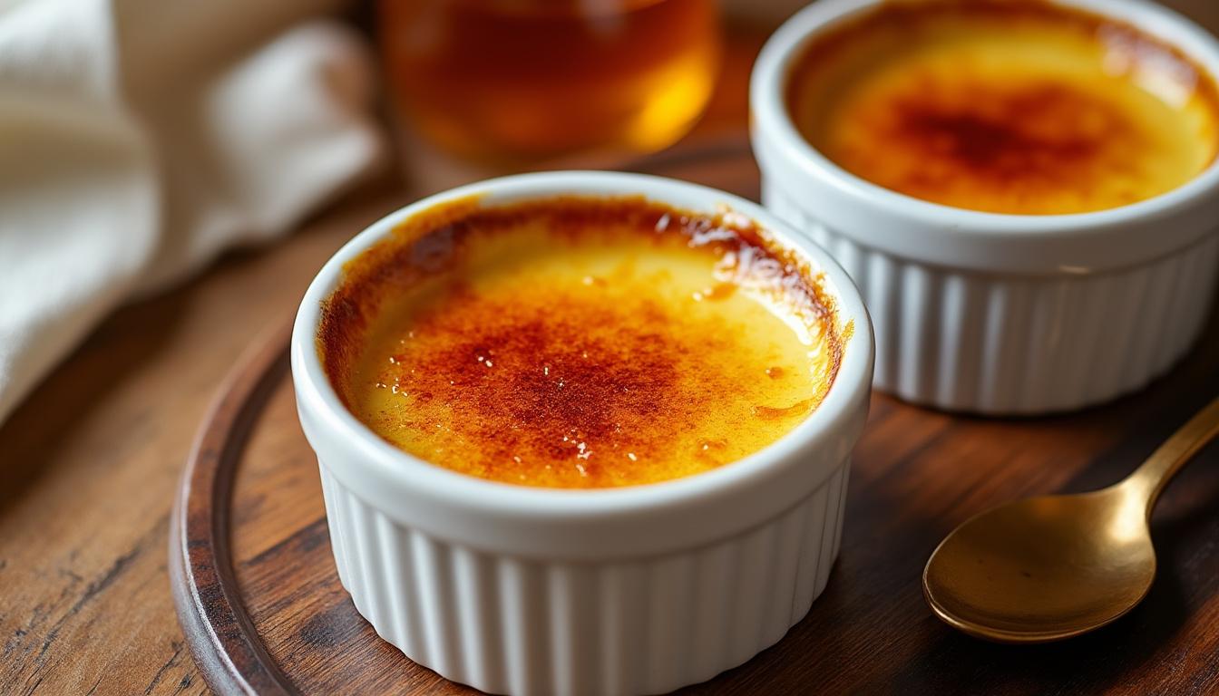 Velouté de courge butternut et parmesan / Lasagnes mijoté aux champignons, riz / Crème brûlée au miel savourez un menu gourmet : velouté de courge butternut au parmesan, lasagnes mijotées aux champignons accompagnées de riz, puis crème brûlée délicatement parfumée au miel. un repas raffiné, réconfortant et gourmand.